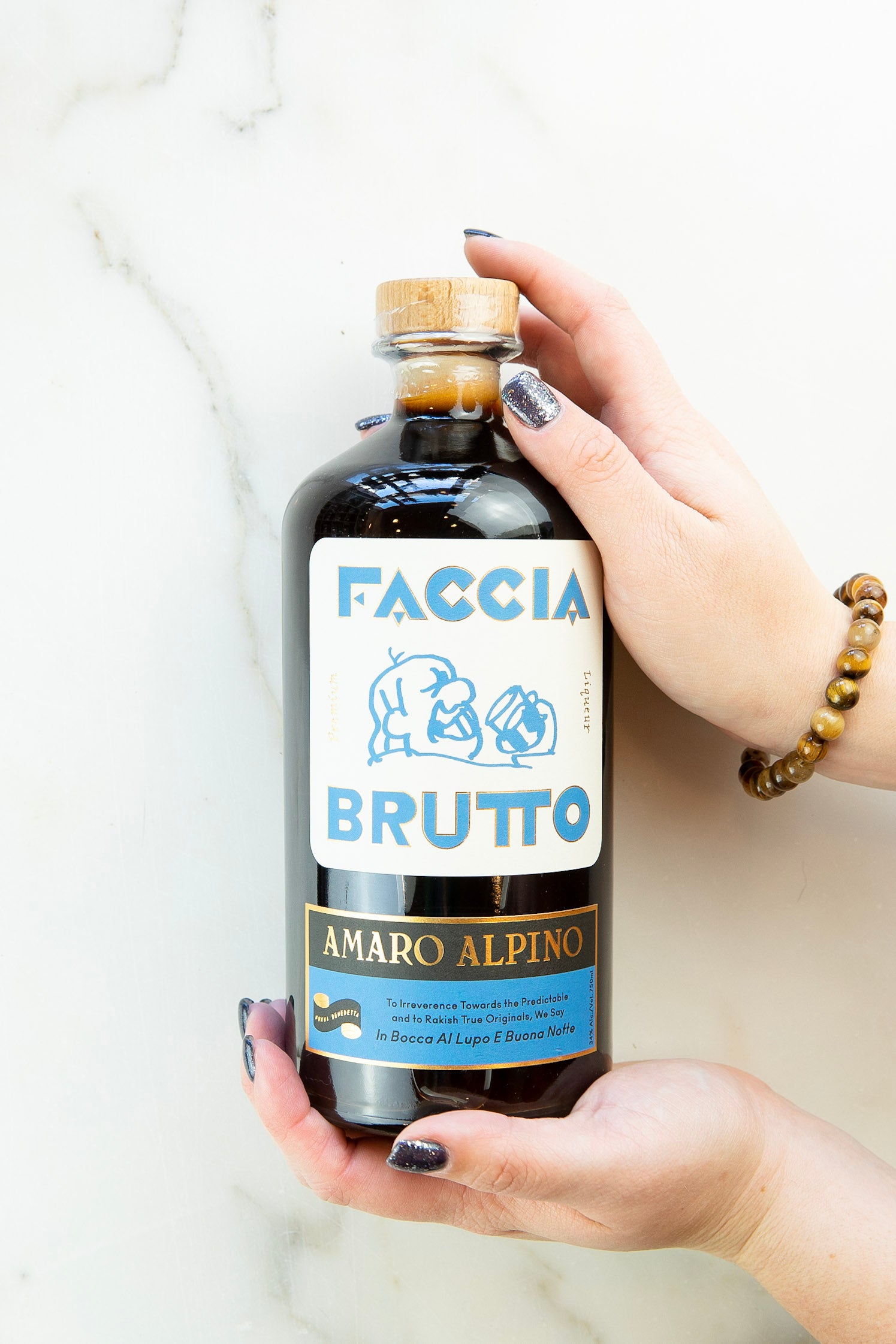 Faccia Brutto Spirits, Alpino Amaro 750ml